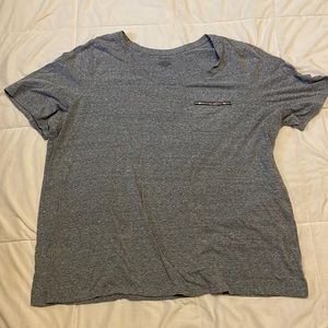 Gray, boho Lane Bryant plus size short sleeve top